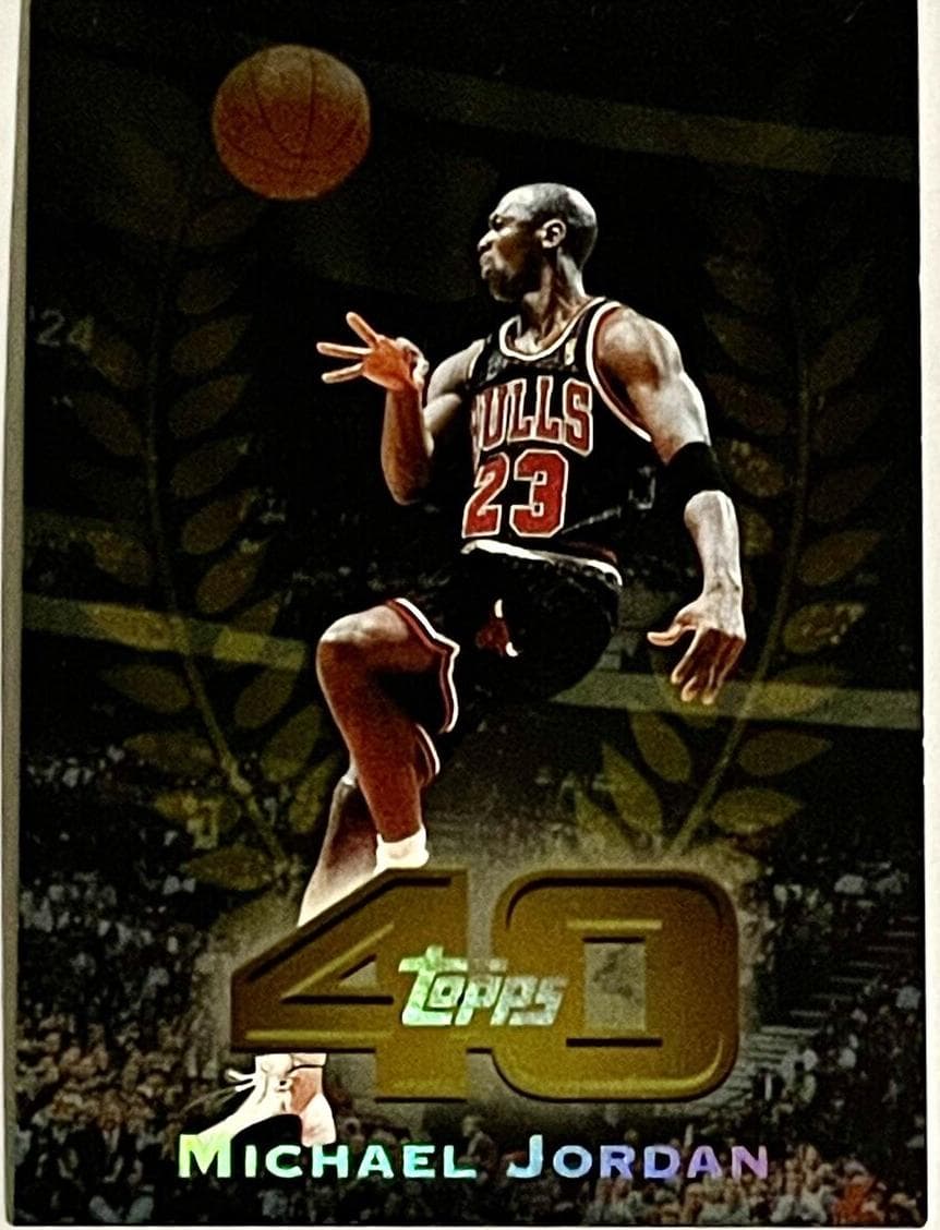 Michael Jordan 1997 topps Topps