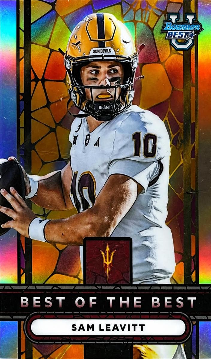 Sam Leavitt trading card