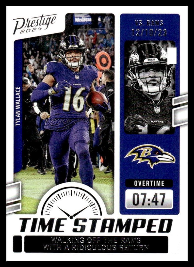 Tylan Wallace trading card