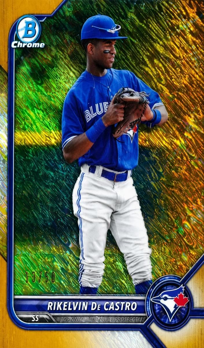 Rikelvin De Castro trading card