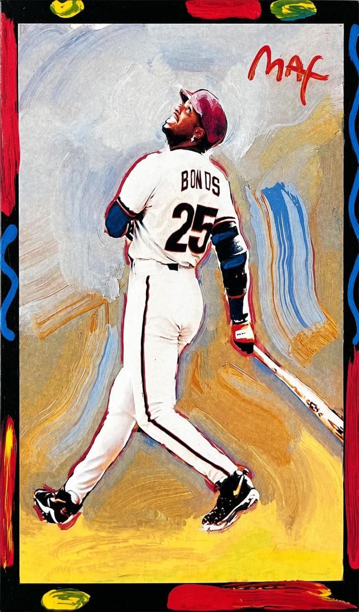 Barry Bonds 1997 topps Topps Gallery