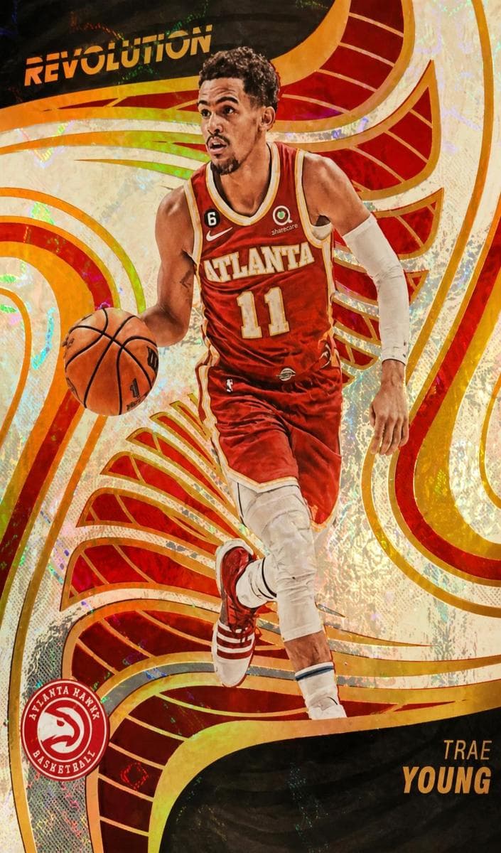 Trae Young 2022 panini Panini Revolution
