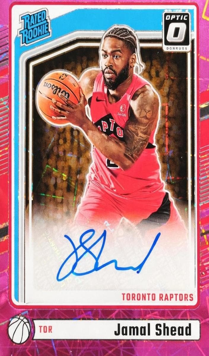 Jamal Shead trading card