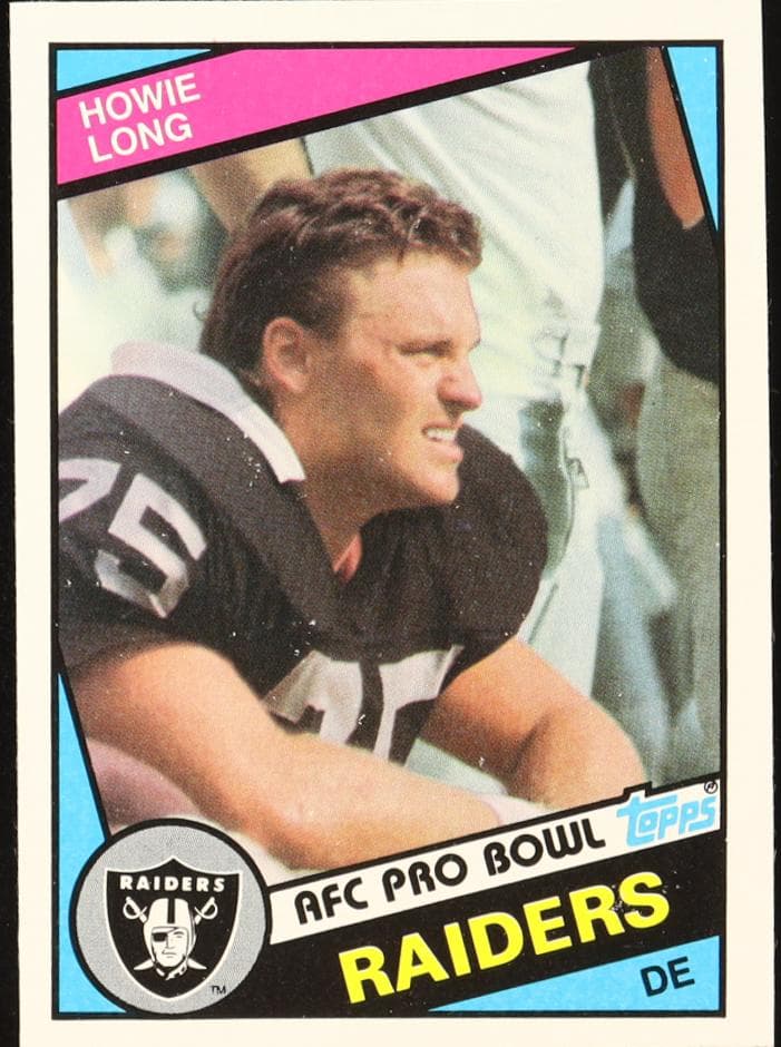 Howie Long trading card