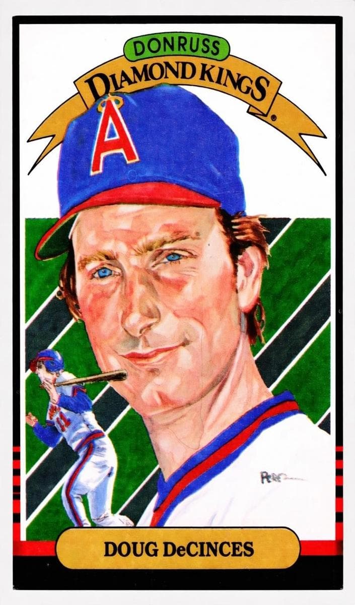 Doug DeCinces 1985 leaf