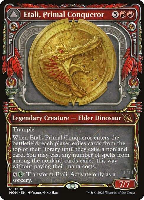 Etali, Primal Conqueror // Etali, Primal Sickness #298