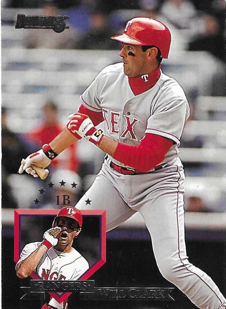 Will Clark 1995 panini Donruss