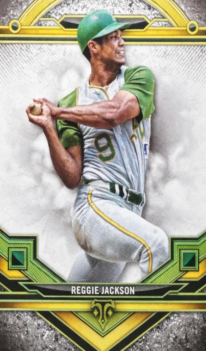 Reggie Jackson 2024 topps Topps Triple Threads