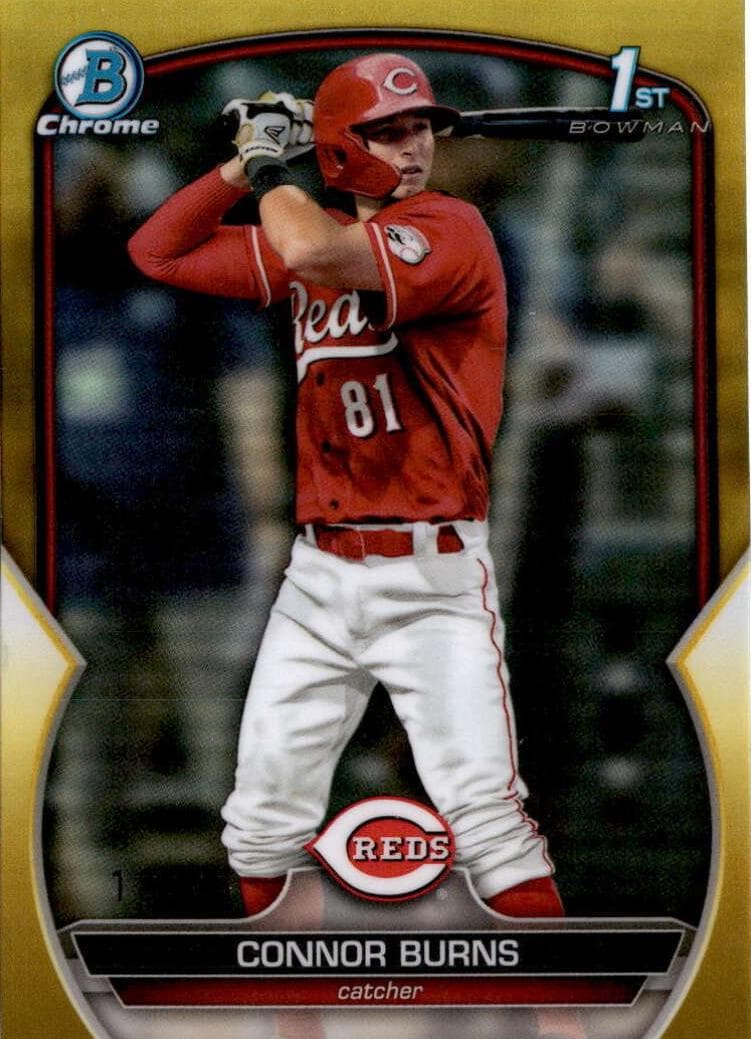Connor Burns trading card