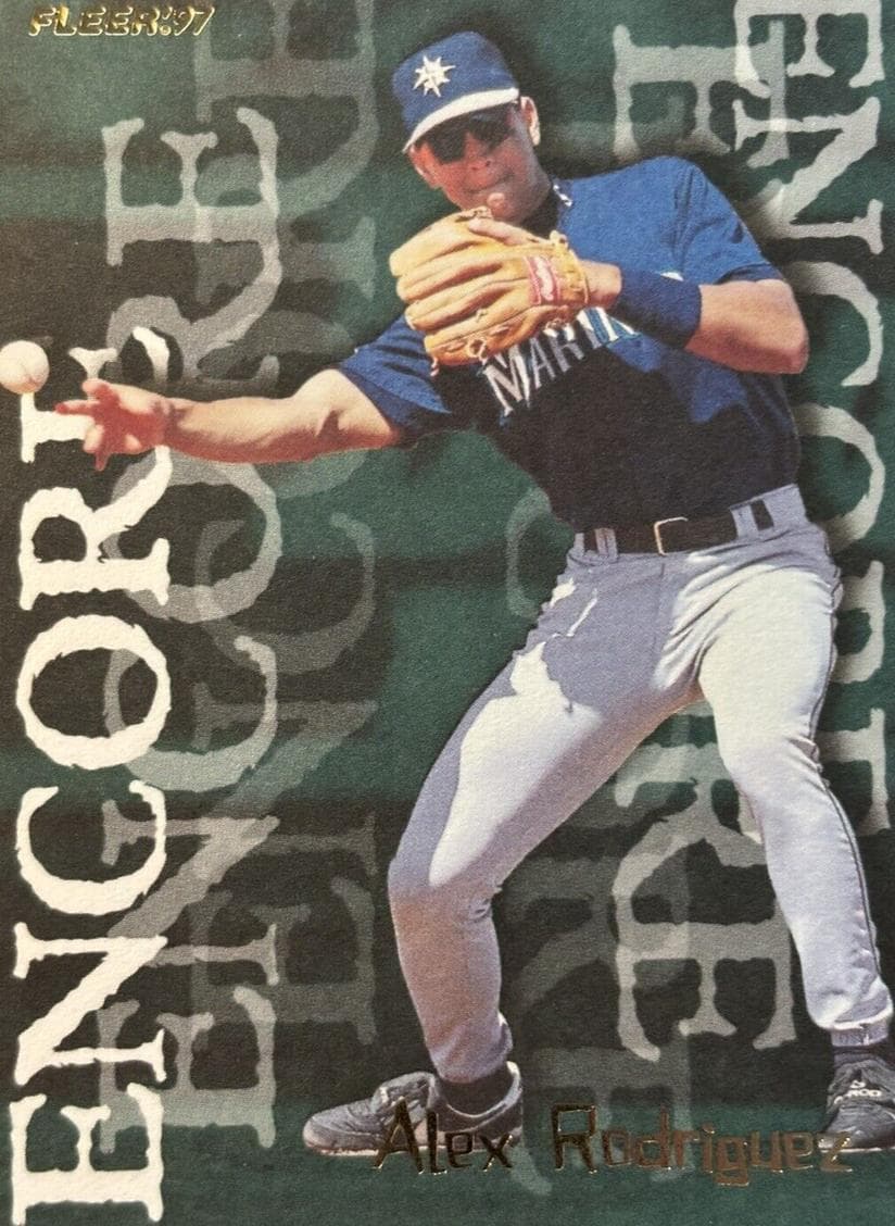 Alex Rodriguez 1997 fleer Fleer