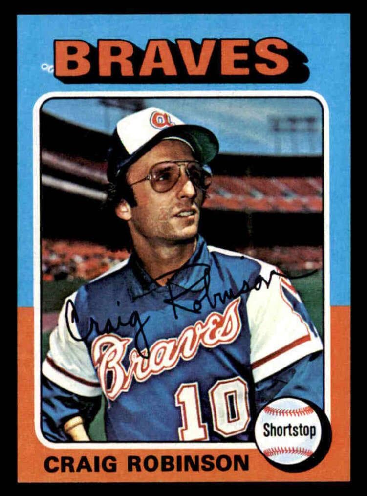 Craig Robinson 1975 topps Topps