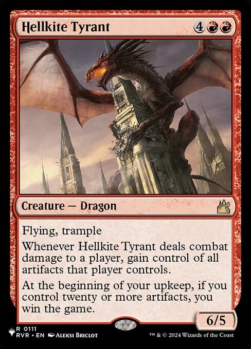 Hellkite Tyrant 2013 Magic: The Gathering
