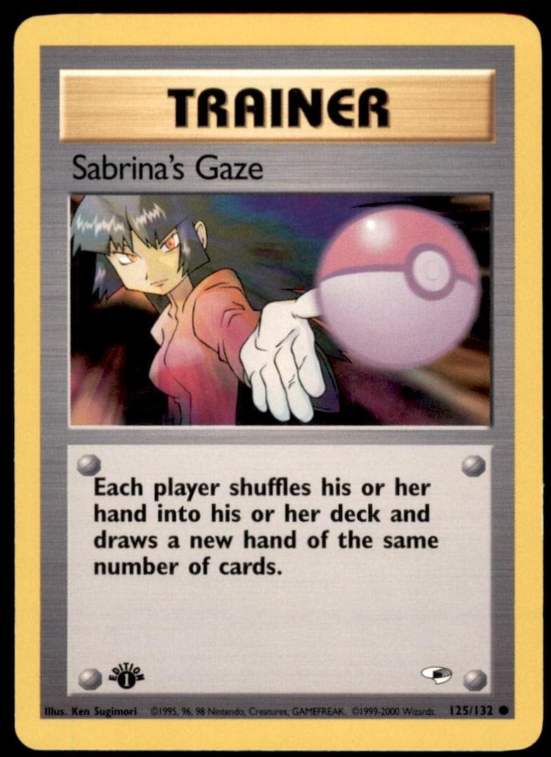 Sabrina's Gaze trading card