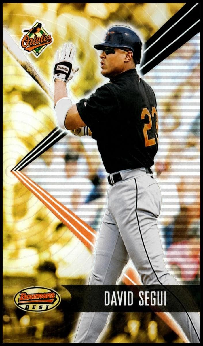 David Segui 2001 bowman Bowman's Best