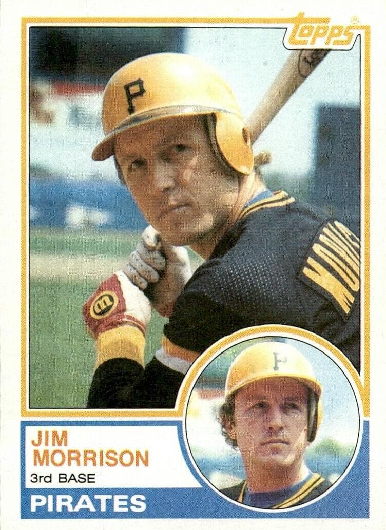 Jim Morrison trading card