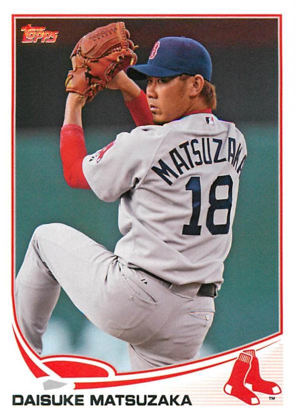Daisuke Matsuzaka trading card