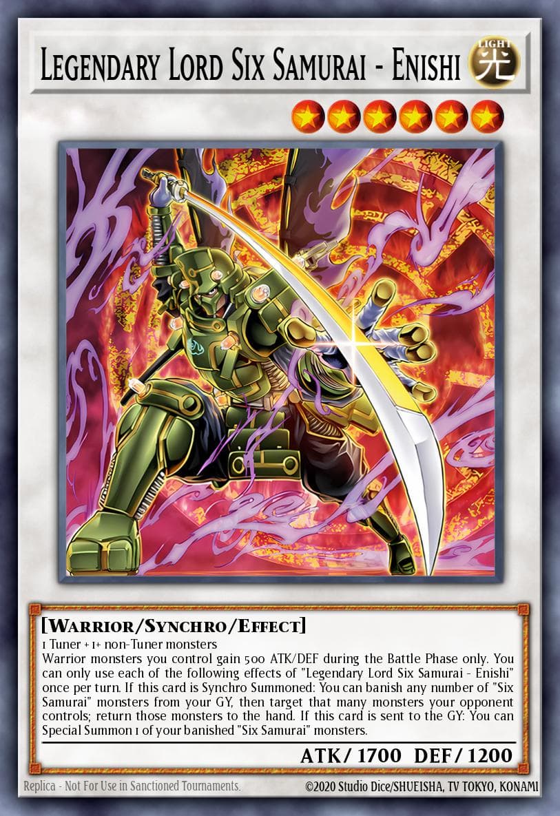 Legendary Lord Six Samurai - Enishi #MP25-EN247