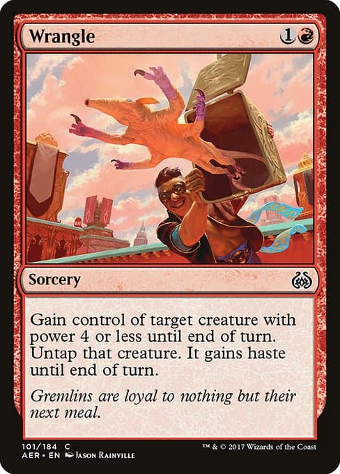 Wrangle 2017 Magic: The Gathering Aether Revolt