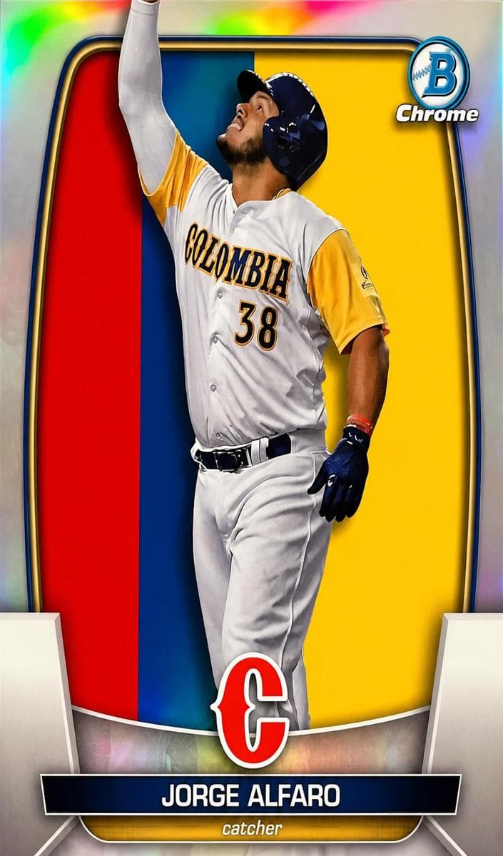 Jorge Alfaro trading card