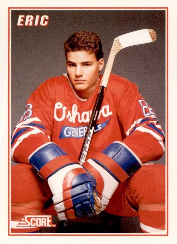 Eric Lindros 1990 panini Score (CA)