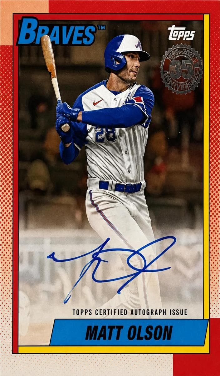 Matt Olson 2025 topps Topps