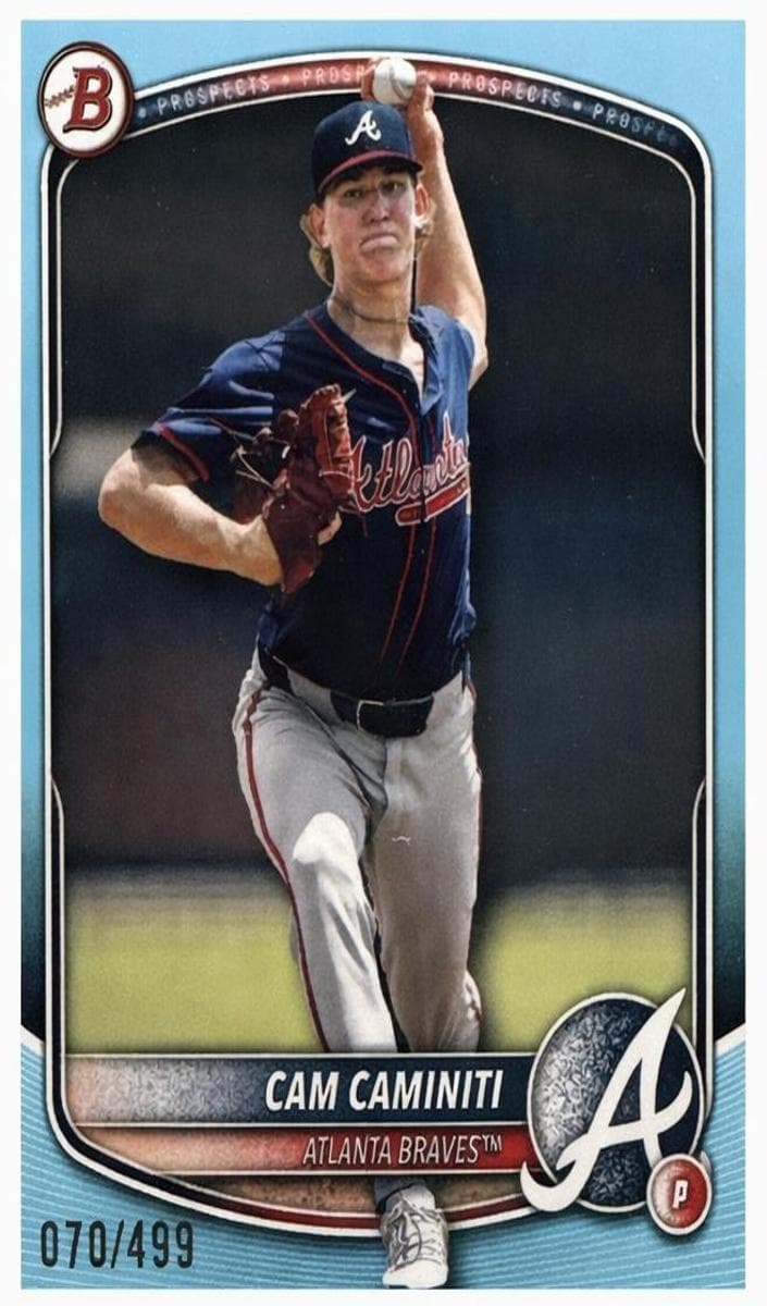 Cam Caminiti 2025 bowman Draft