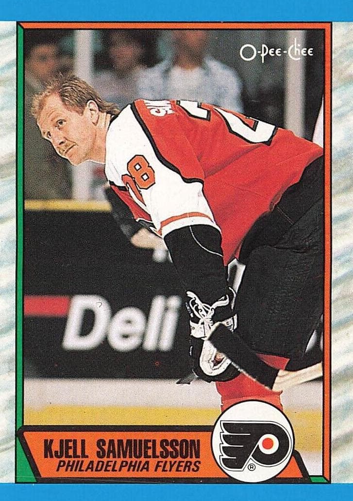 Kjell Samuelsson 1989 topps