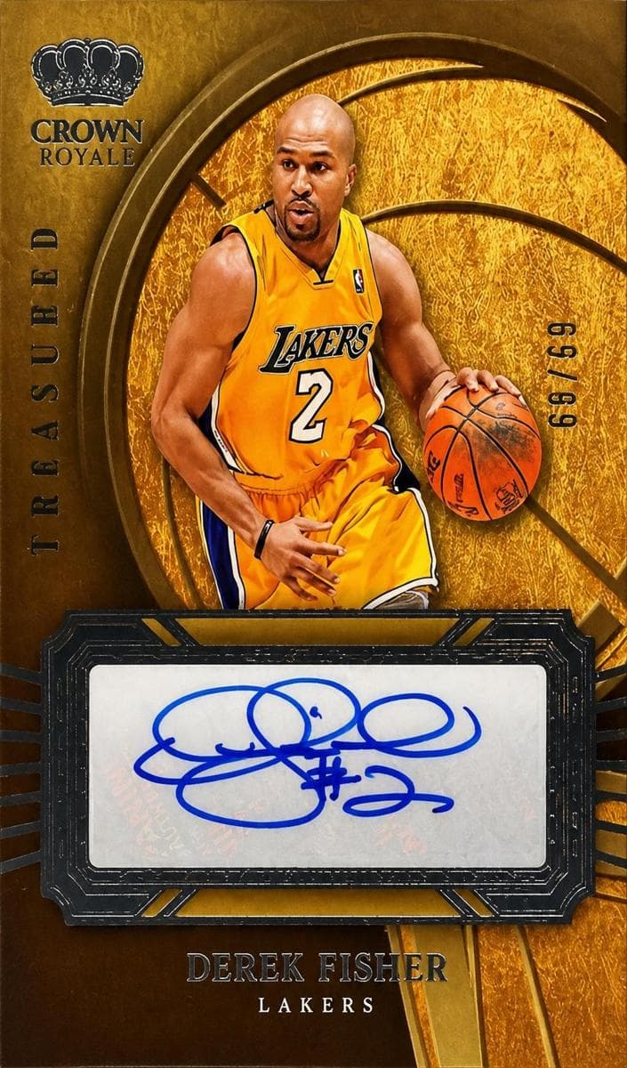 Derek Fisher trading card