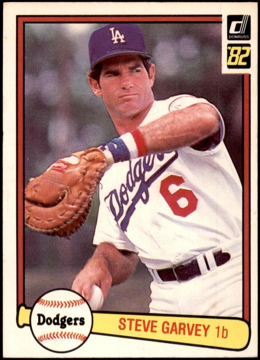 Steve Garvey 1982 panini Donruss