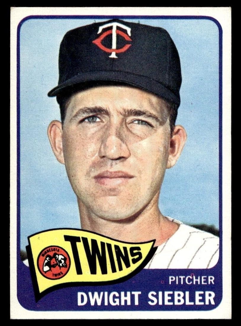 Dwight Siebler 1965 topps Topps