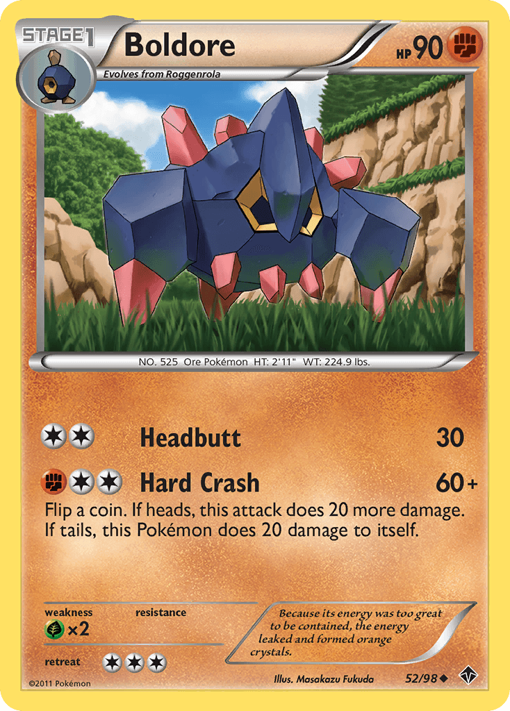 Boldore 2011 Pokemon