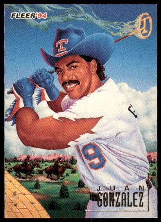 Juan Gonzalez 1994 fleer Fleer