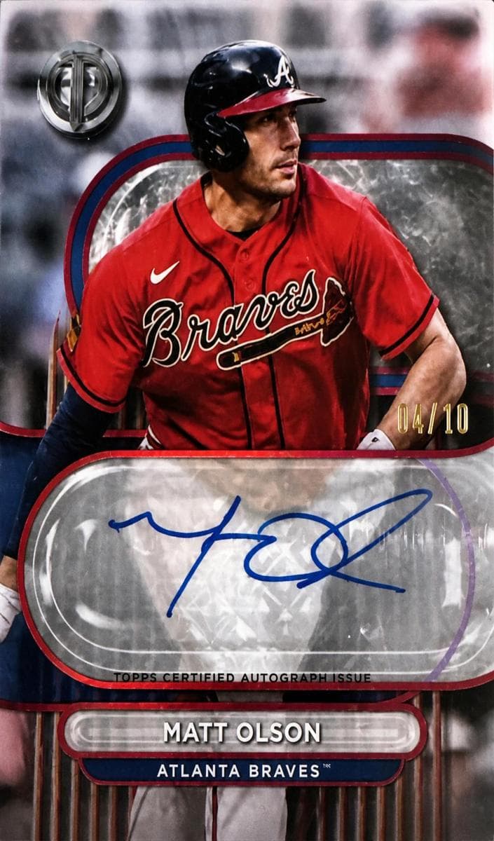 Matt Olson 2024 topps Topps Tribute