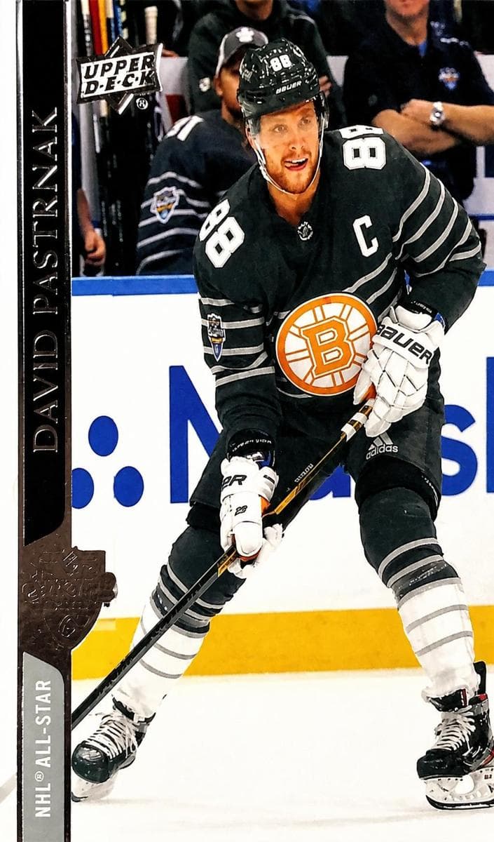 David Pastrnak 2020 upper-deck