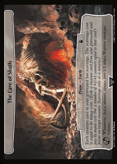 The Cave of Skulls 2023 Magic: The Gathering Doctor Who