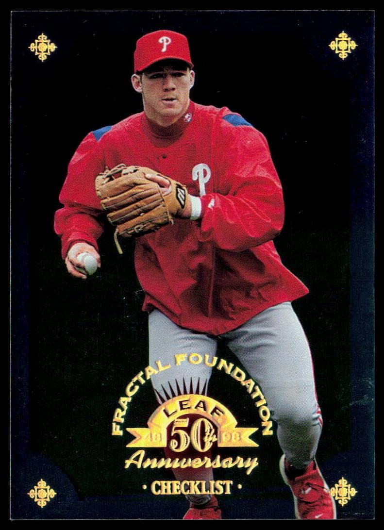 Scott Rolen 1998 leaf Leaf