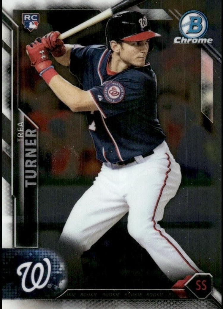 Trea Turner trading card