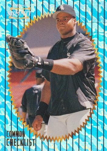 Frank Thomas 1996 unknown Pinnacle Summit