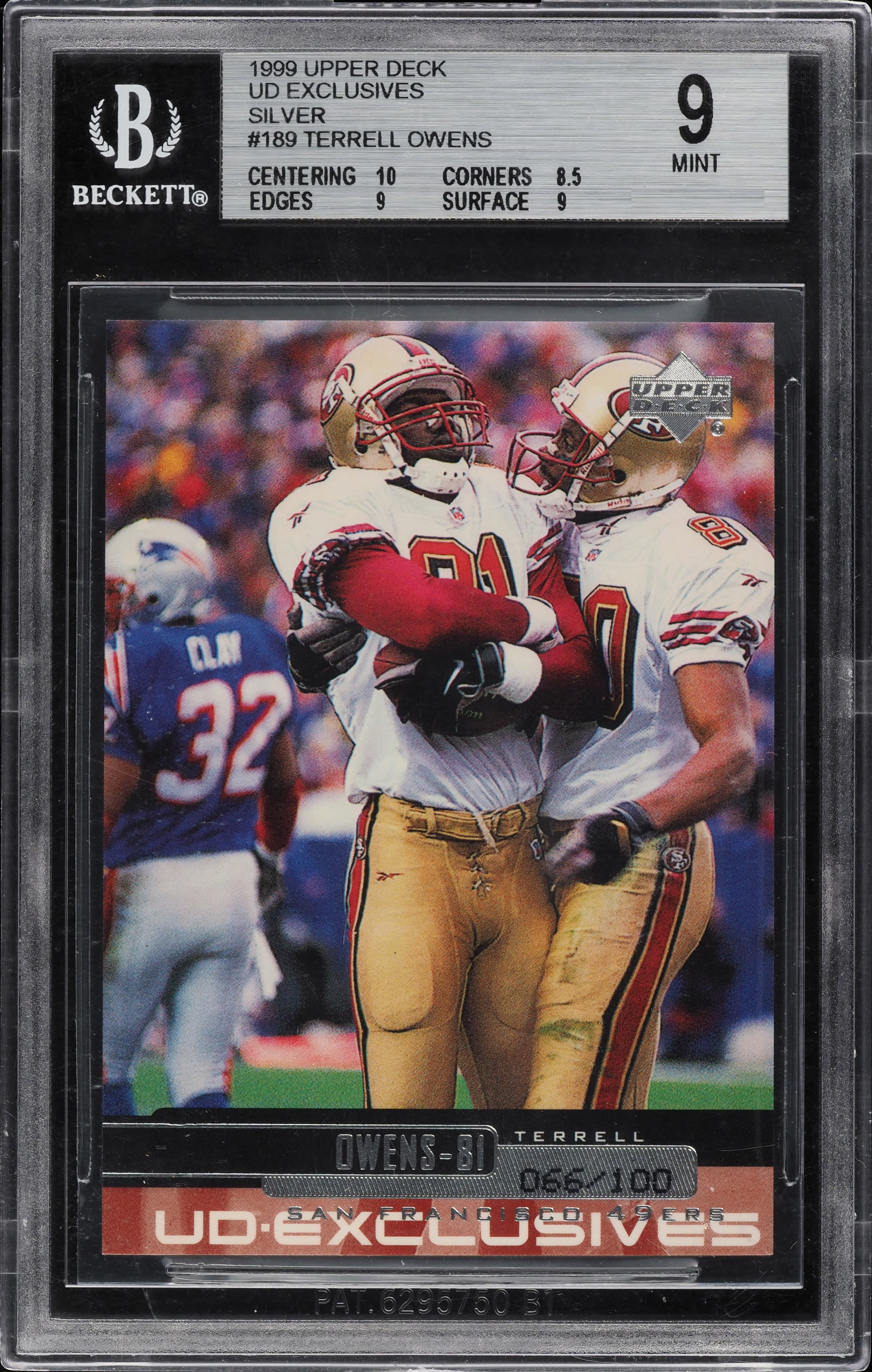 Terrell Owens 1999 upper-deck