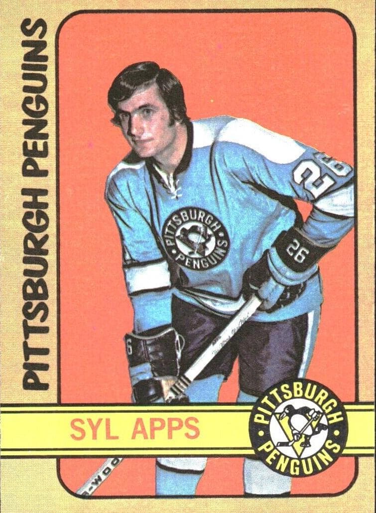 Syl Apps 1972 topps Topps