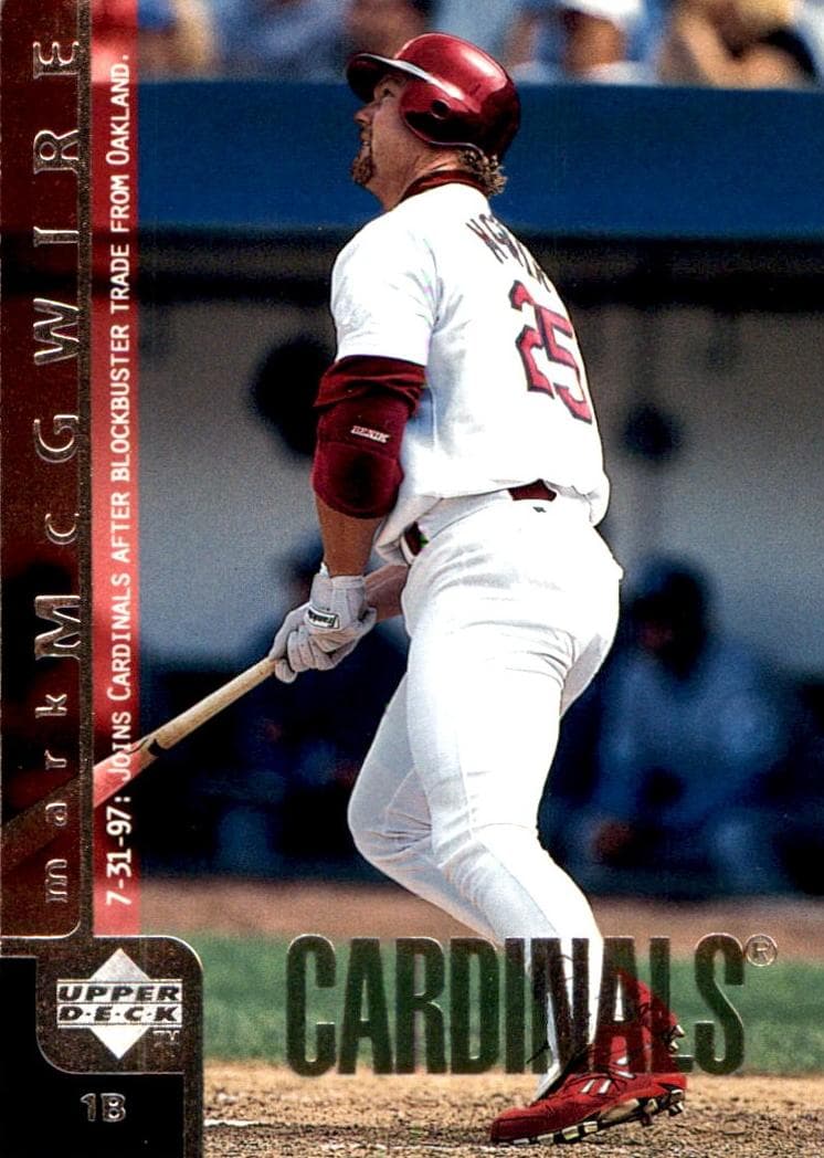 Mark McGwire 1998 upper-deck Upper Deck