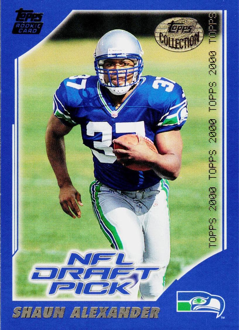 Shaun Alexander trading card