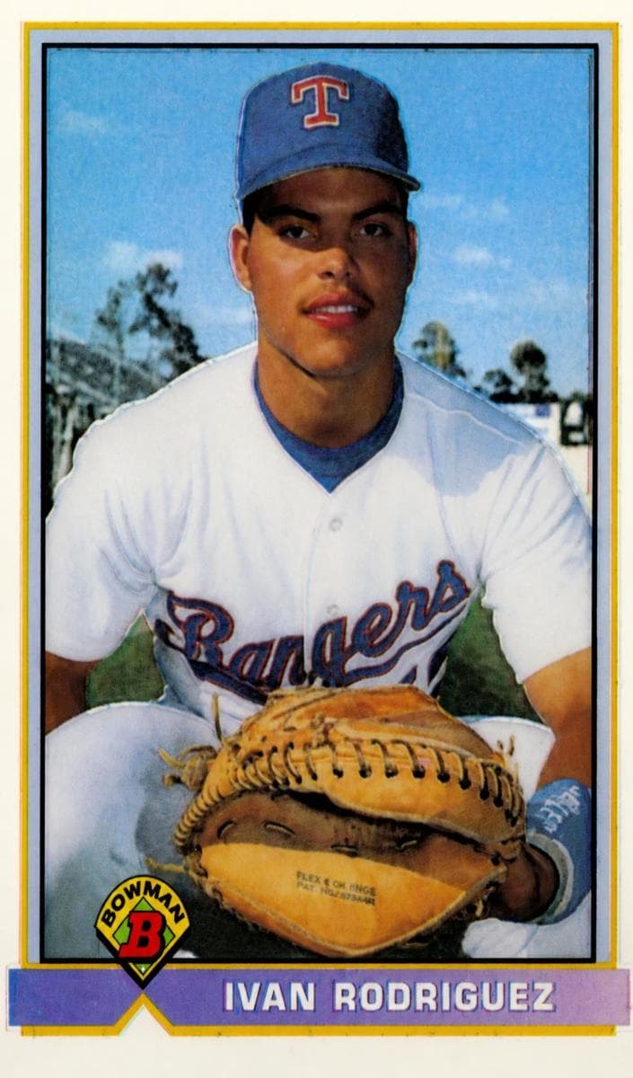 Ivan Rodriguez 2002 bowman Bowman Chrome
