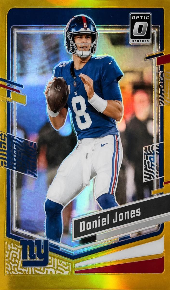 Daniel Jones 2023 panini Donruss Optic
