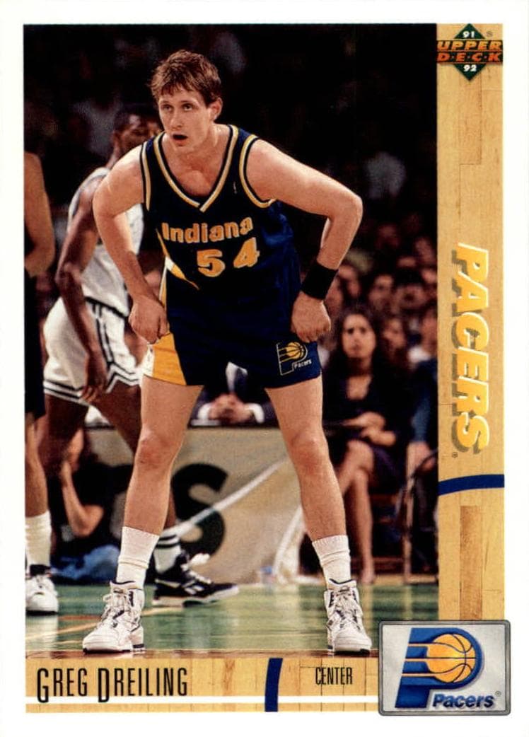Greg Dreiling 1991 upper-deck Upper Deck