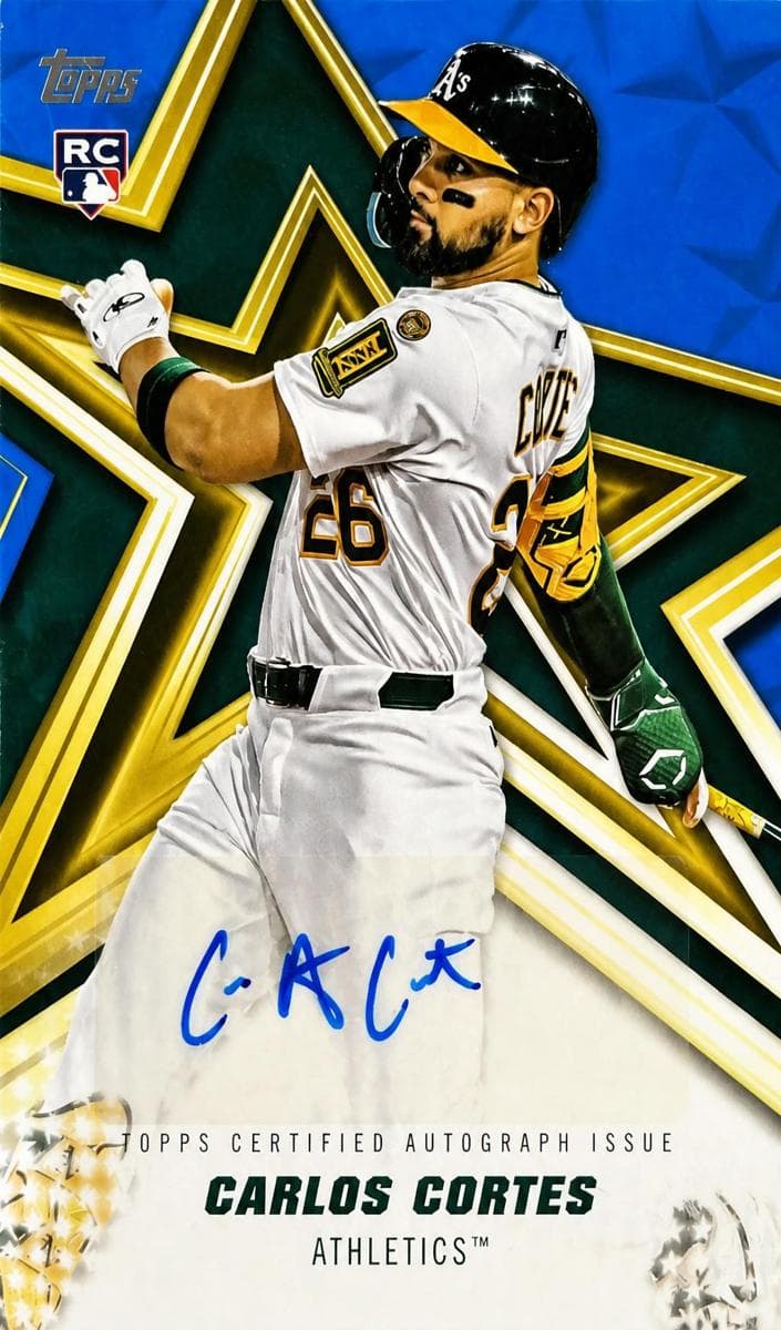 Carlos Cortes trading card