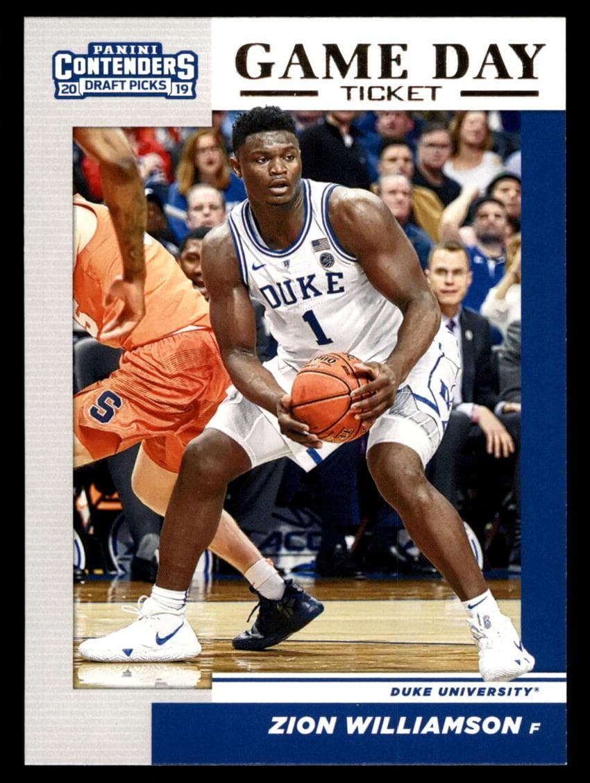 Zion Williamson 2019 panini