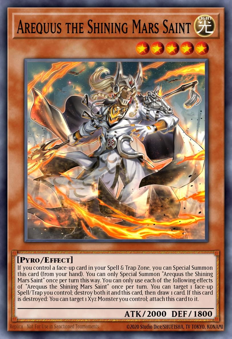 Arequus the Shining Mars Saint 2026 Yu-Gi-Oh!