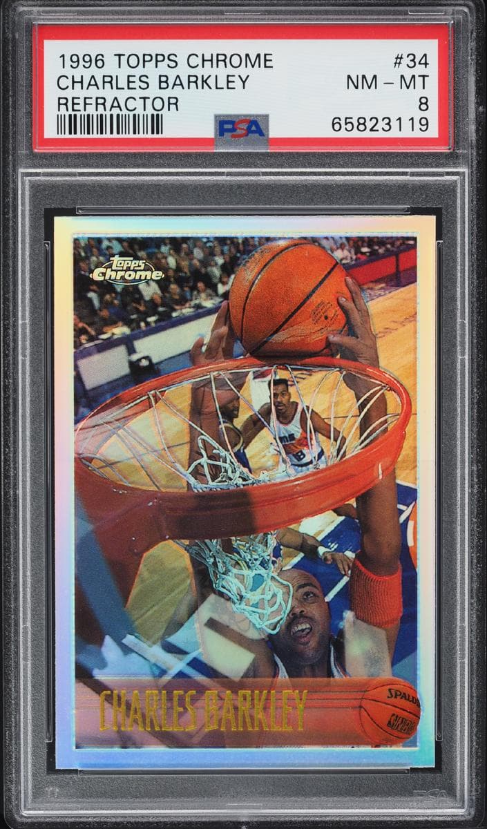 Charles Barkley 1996 topps Chrome