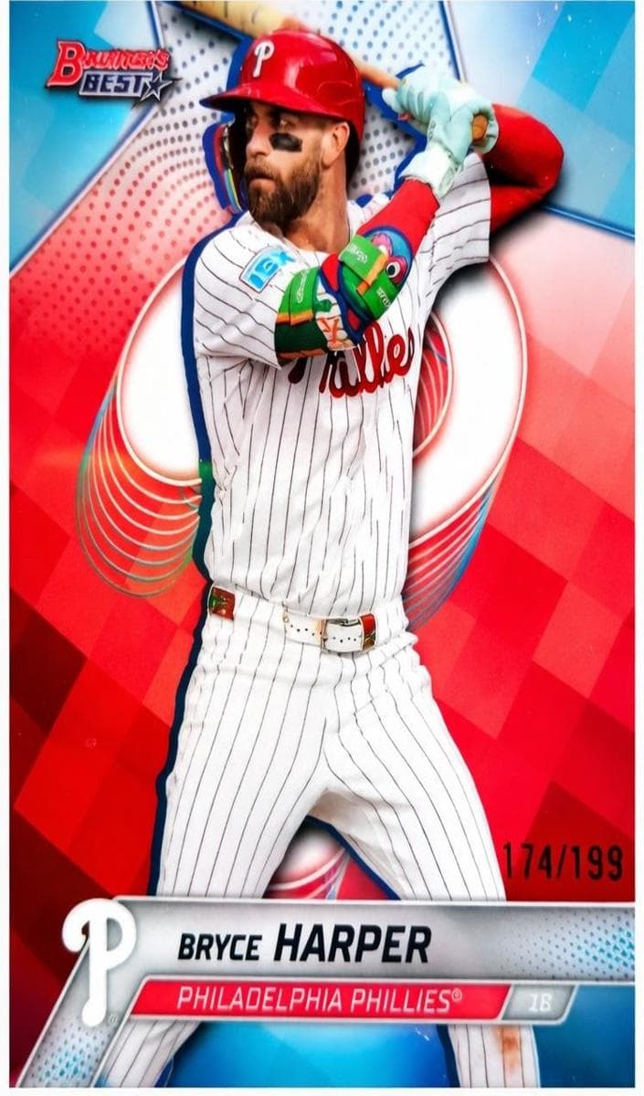 Bryce Harper 2025 bowman Bowman Best